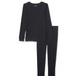 Black Women's Thermal Long Underwear Set