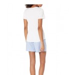 Women's Poplin Short and Sleep Tee Set